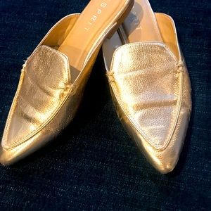 Esprit metallic slides. Size 8.5 Worn once
